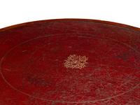 A Victorian Mahogany and Parcel Gilt "Rent" Table