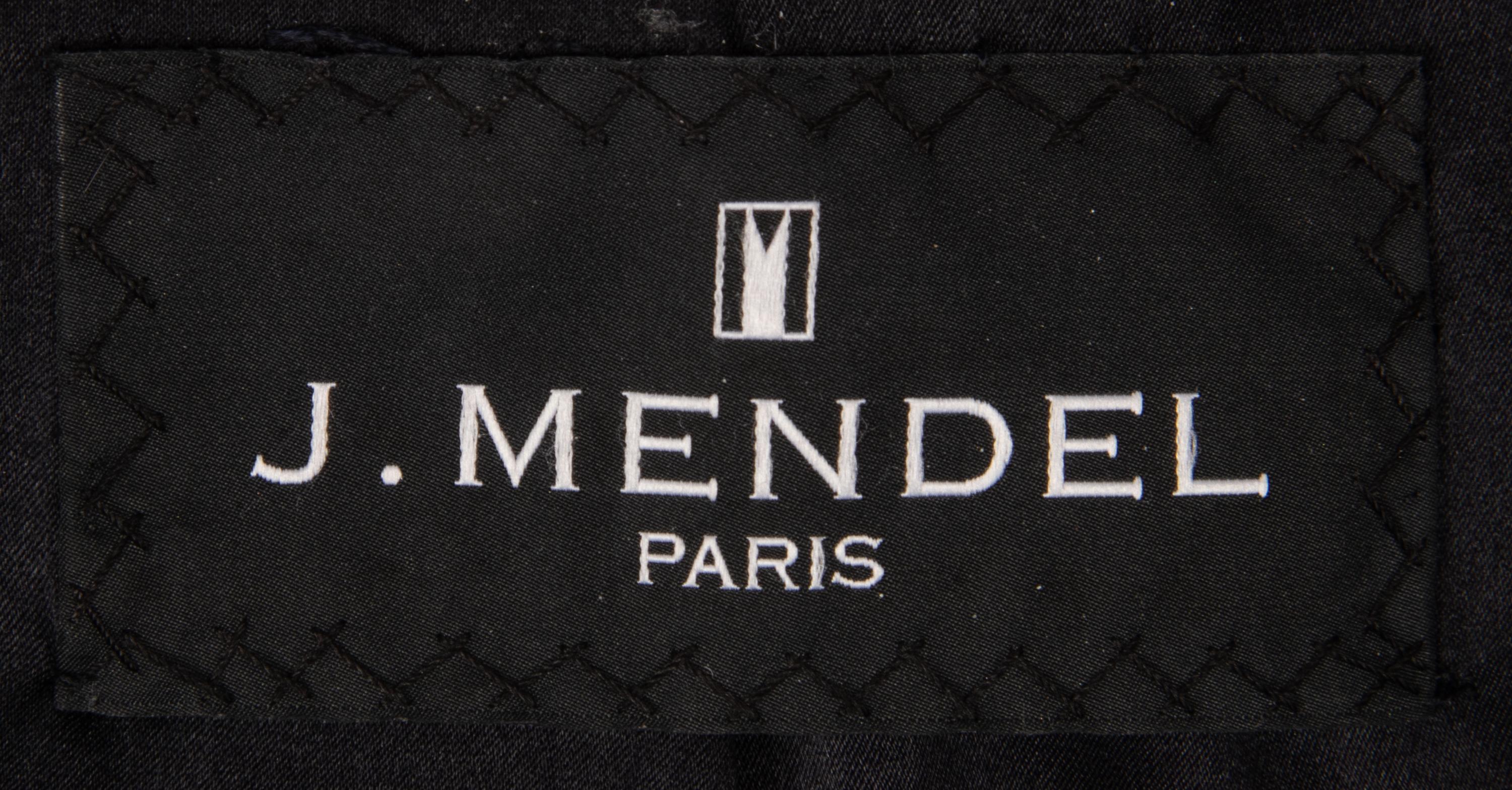 J. Mendel Grey Broadtail Coat, 2000s