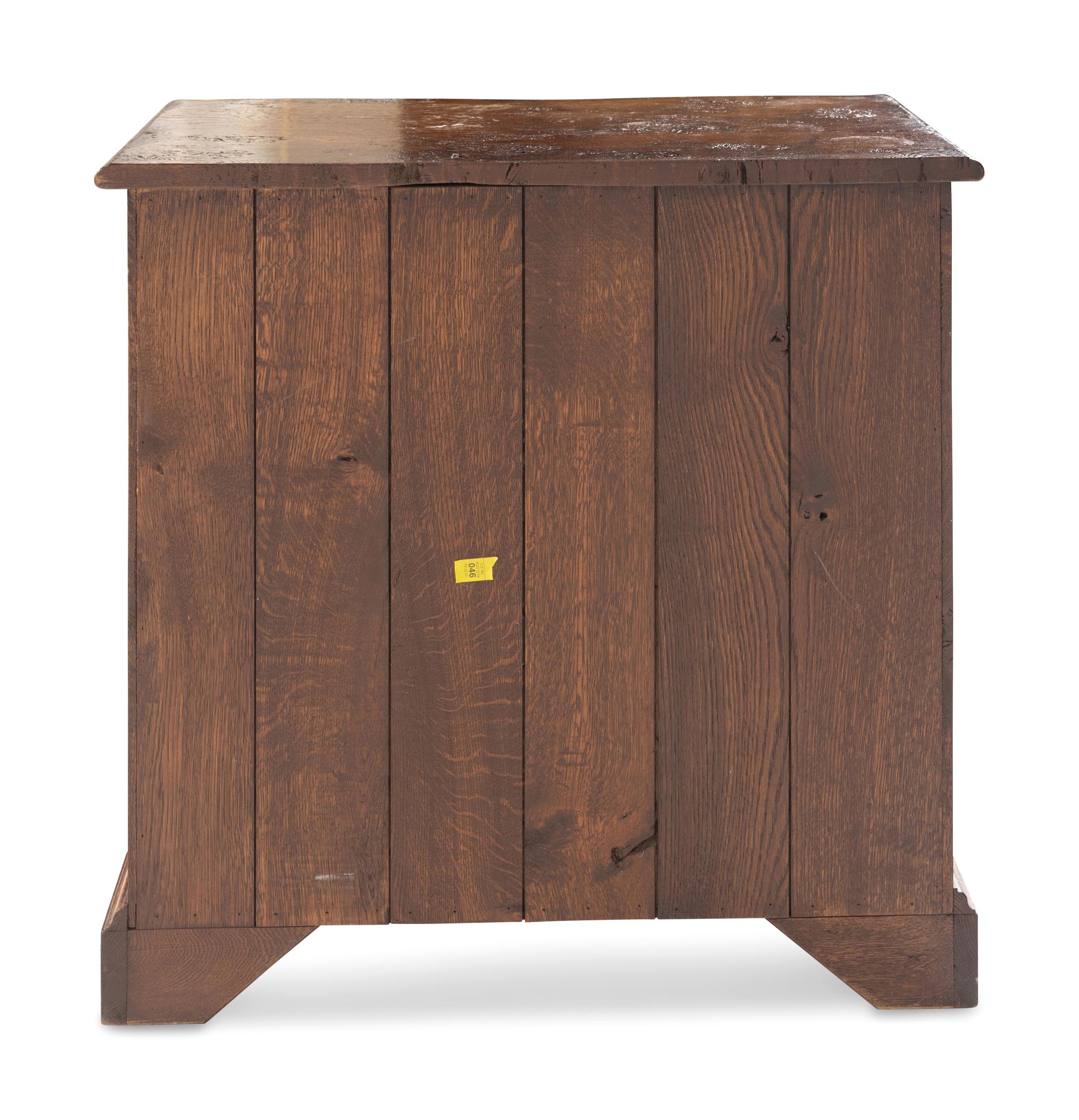 A George II Walnut Chest of Drawers