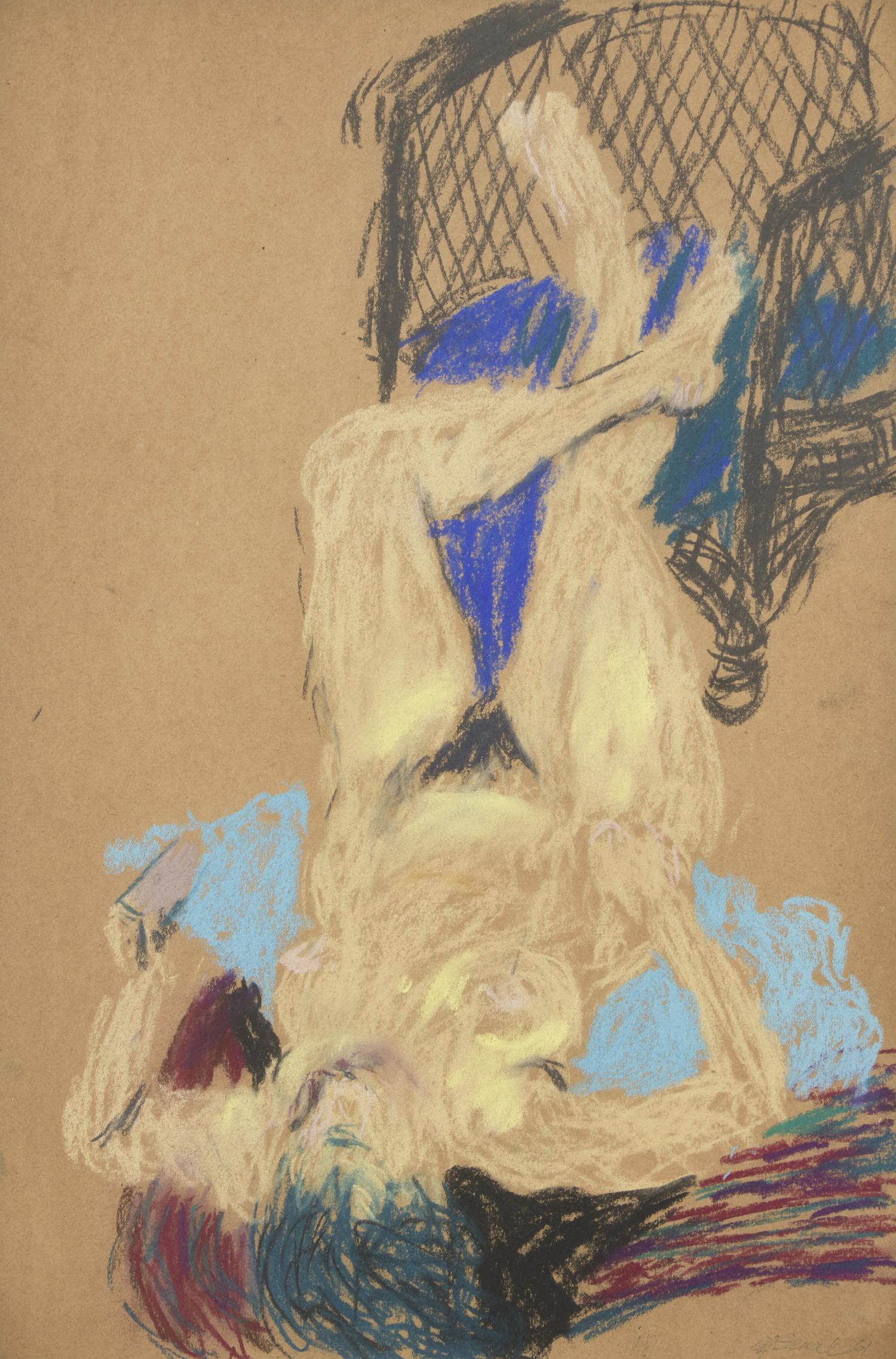 Reclining Nude with Leg on Chair , 1961