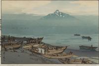 Six Japanese Woodblock Prints