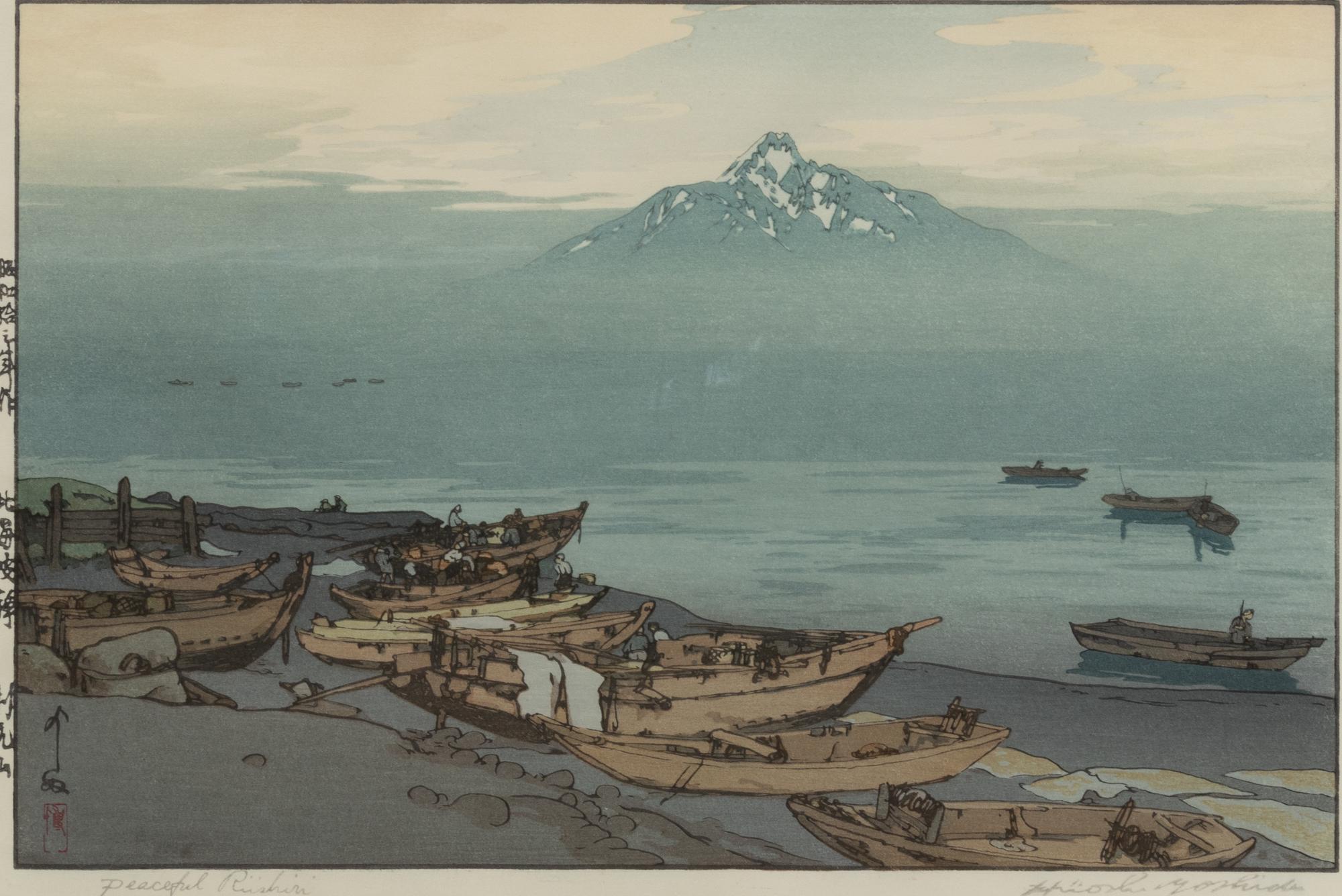 Six Japanese Woodblock Prints