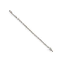 DIAMOND AND PLATINUM LINE BRACELET