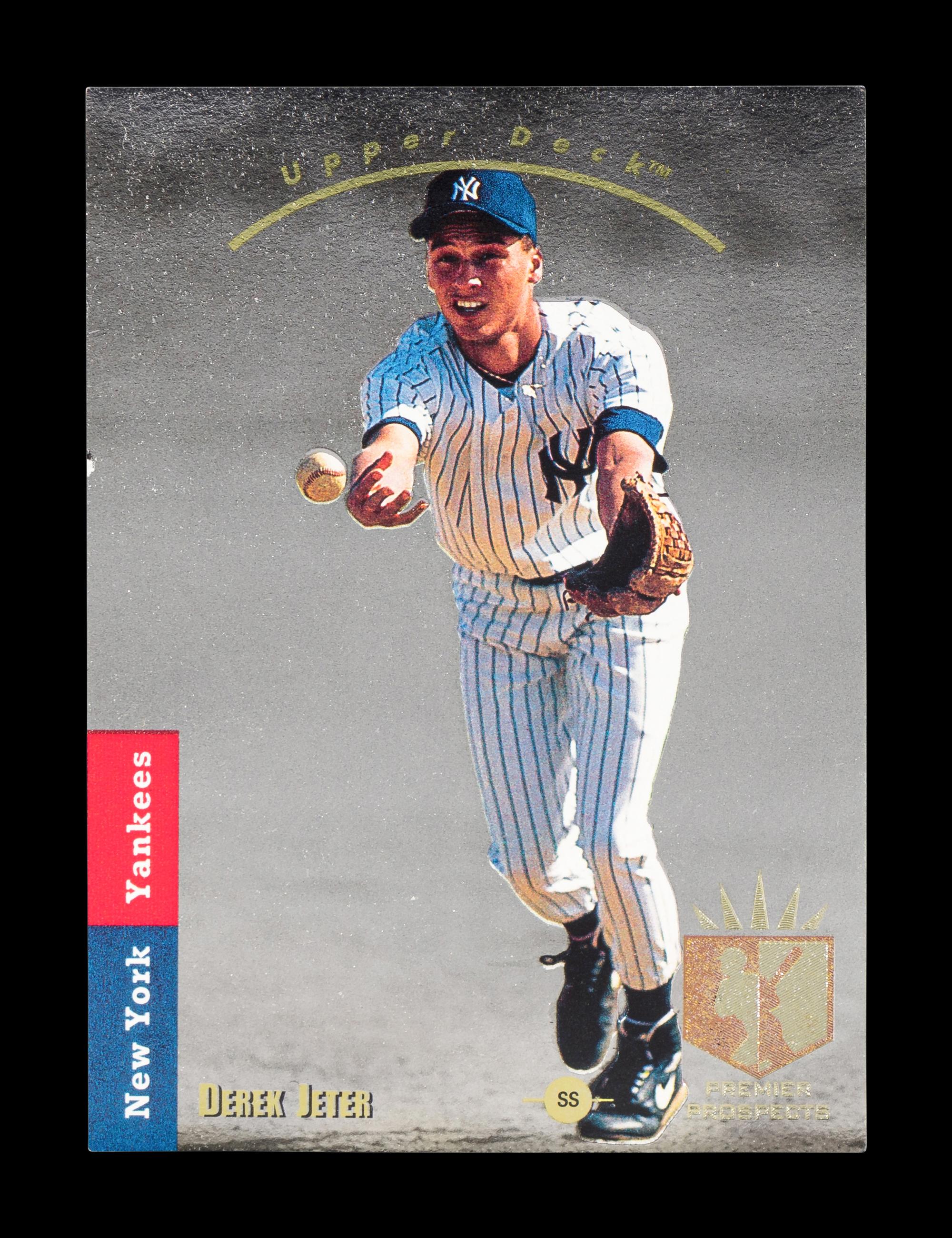A 1993 Upper Deck SP Derek Jeter Rookie Baseball Card No. 279