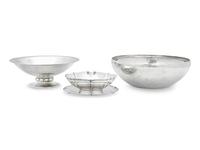 Four Arts & Crafts Silver Table Articles
