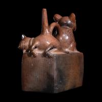 A Salinar Animal Effigy Vessel