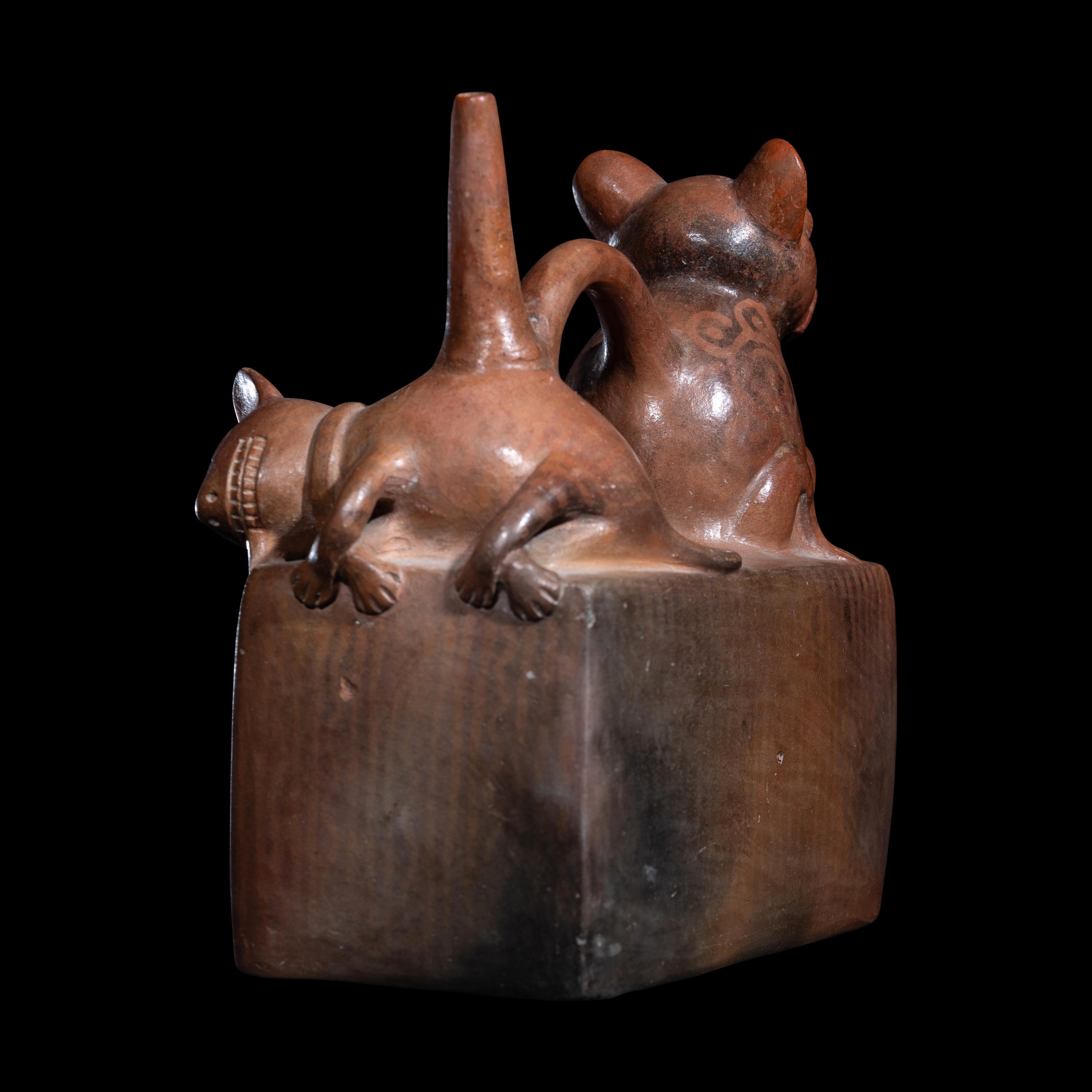 A Salinar Animal Effigy Vessel