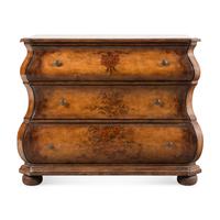 A Dutch Style Painted Chest of Drawers