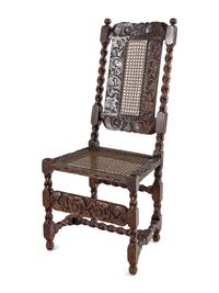 An Assembled Set of Six English Dining Chairs