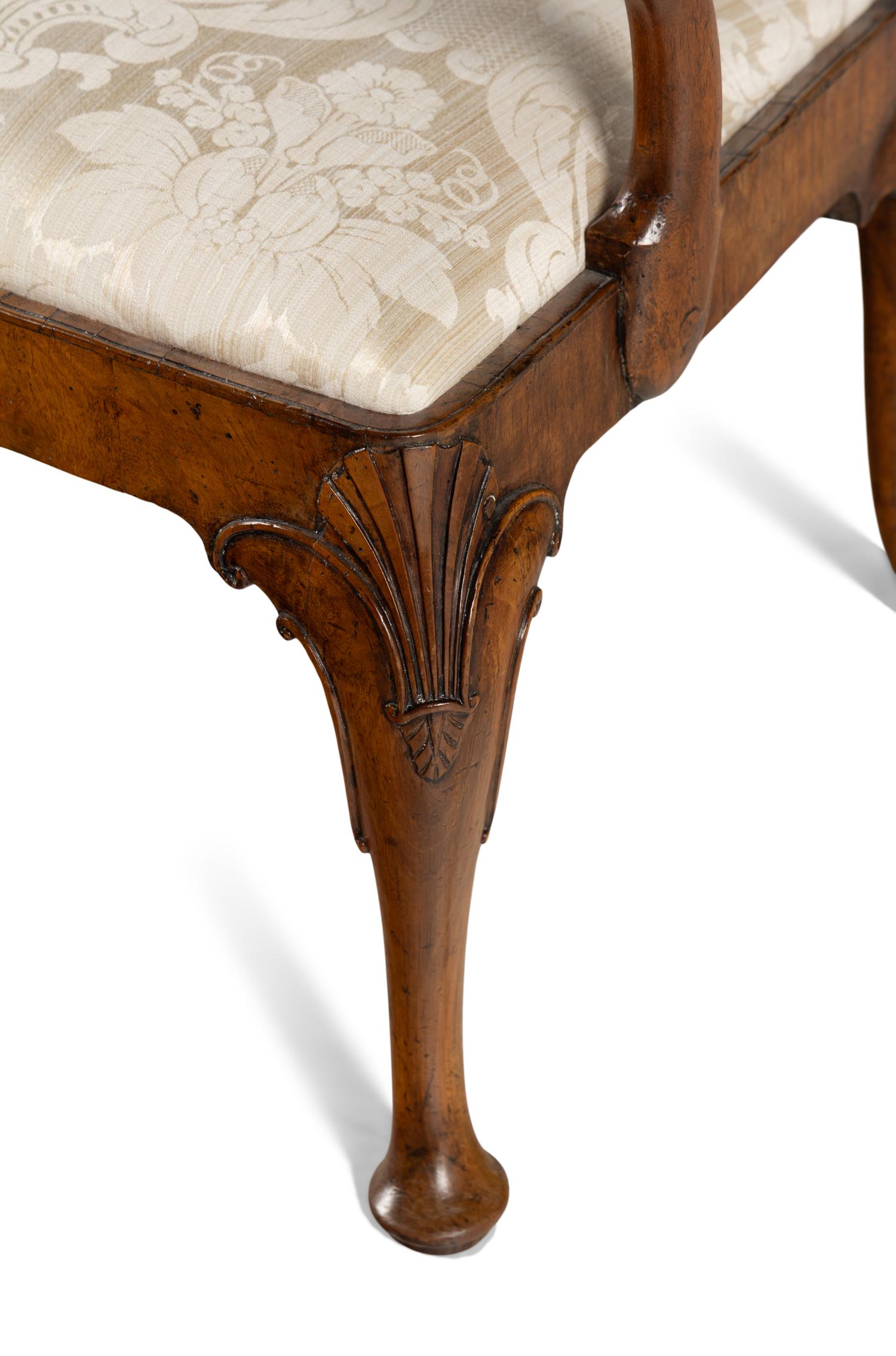 A George I Walnut Armchair
