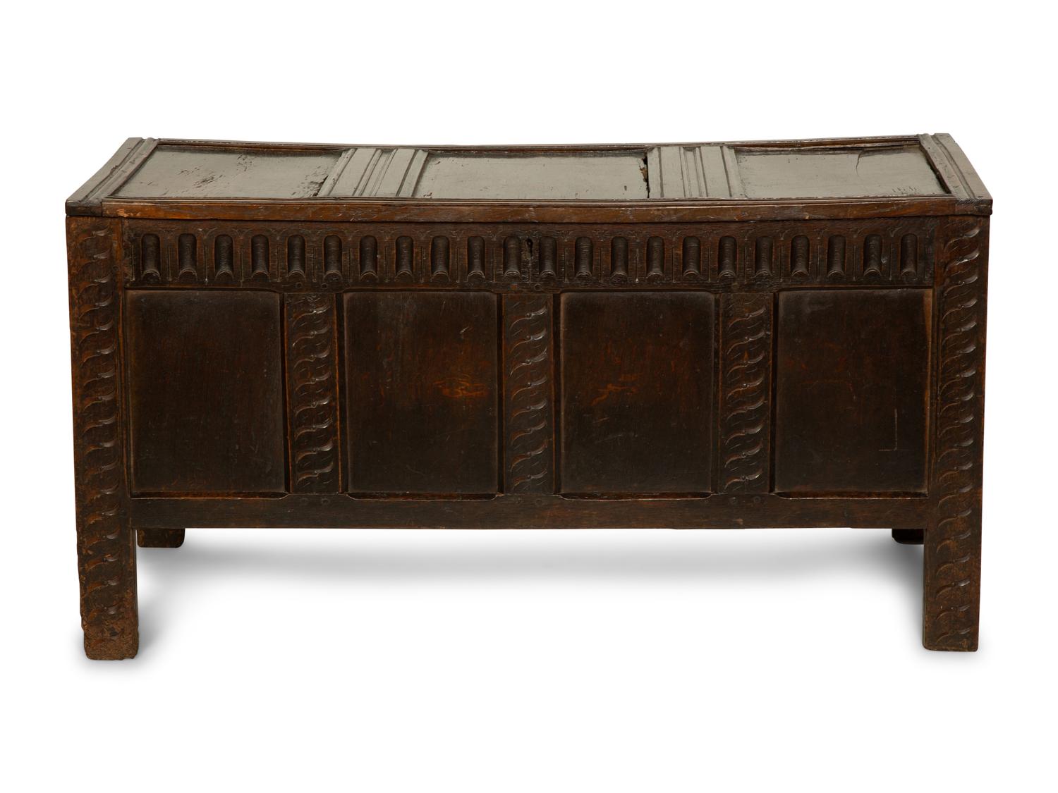 An English Oak Coffer