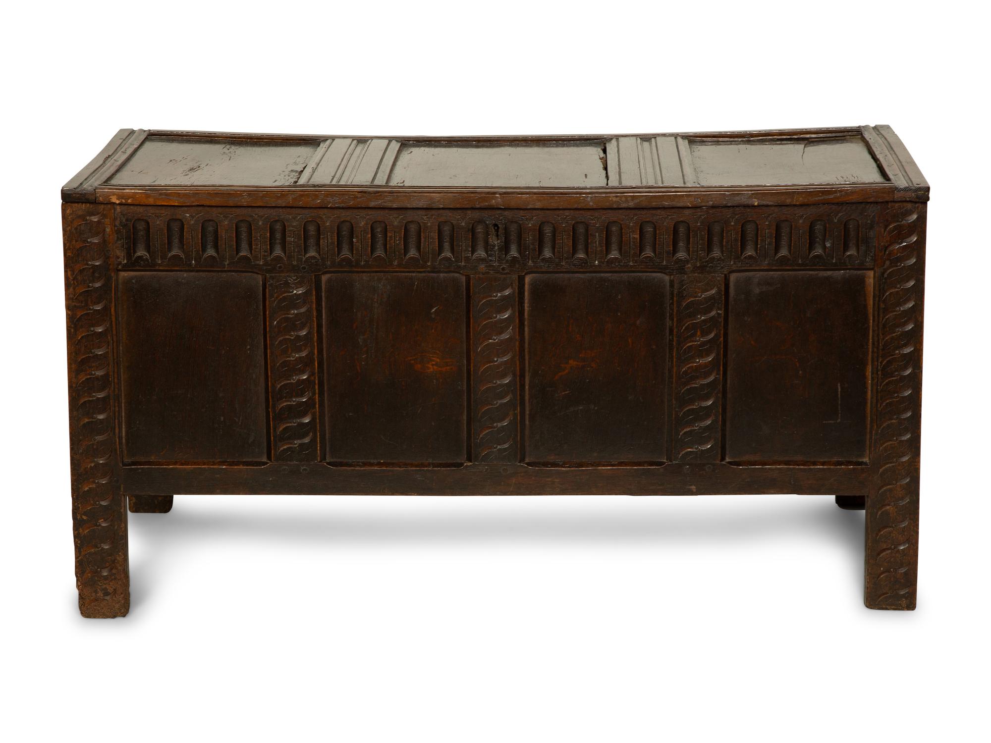 An English Oak Coffer