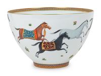 An Hermès Cheval d'Orient Center Bowl