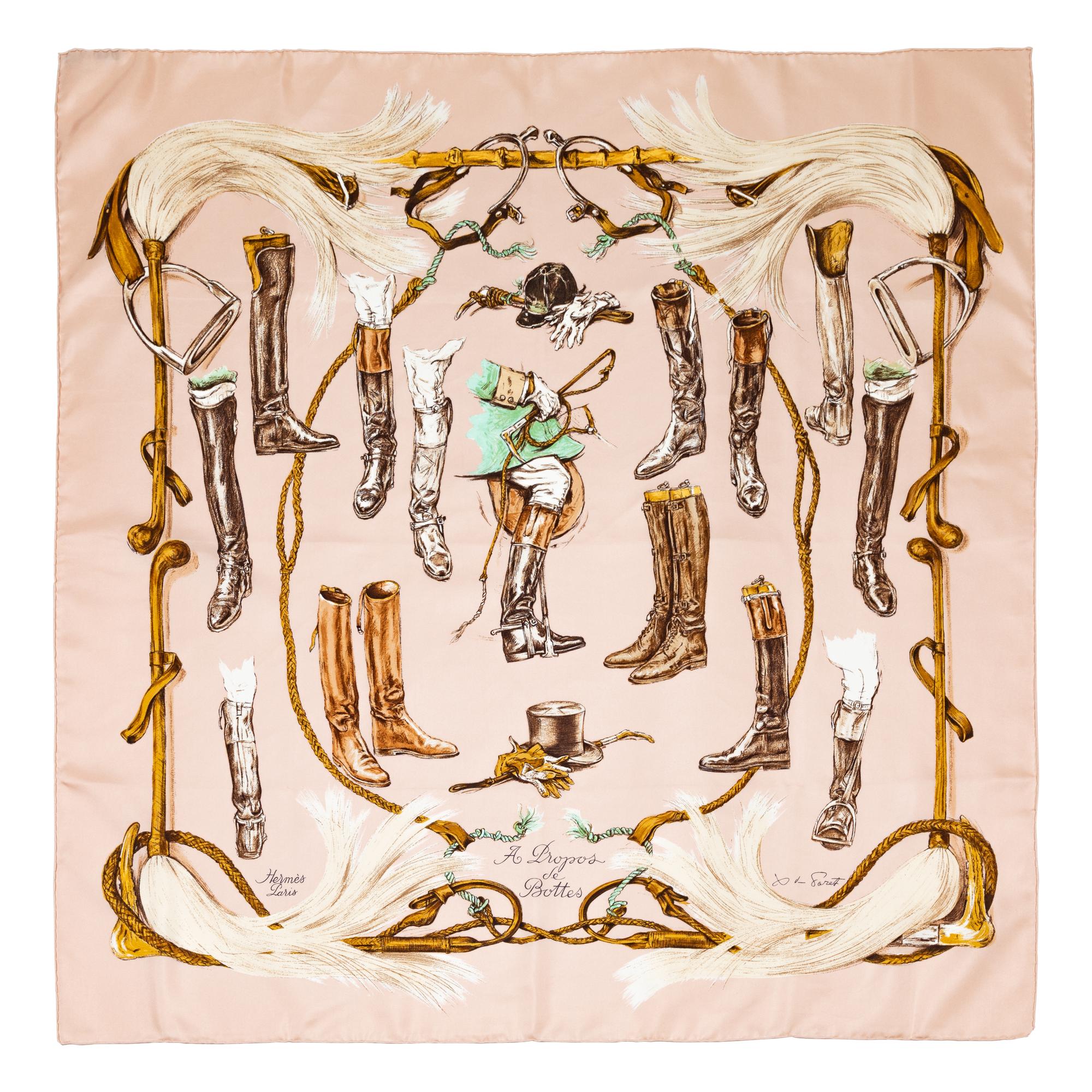 Hermès 90cm Silk Scarf
