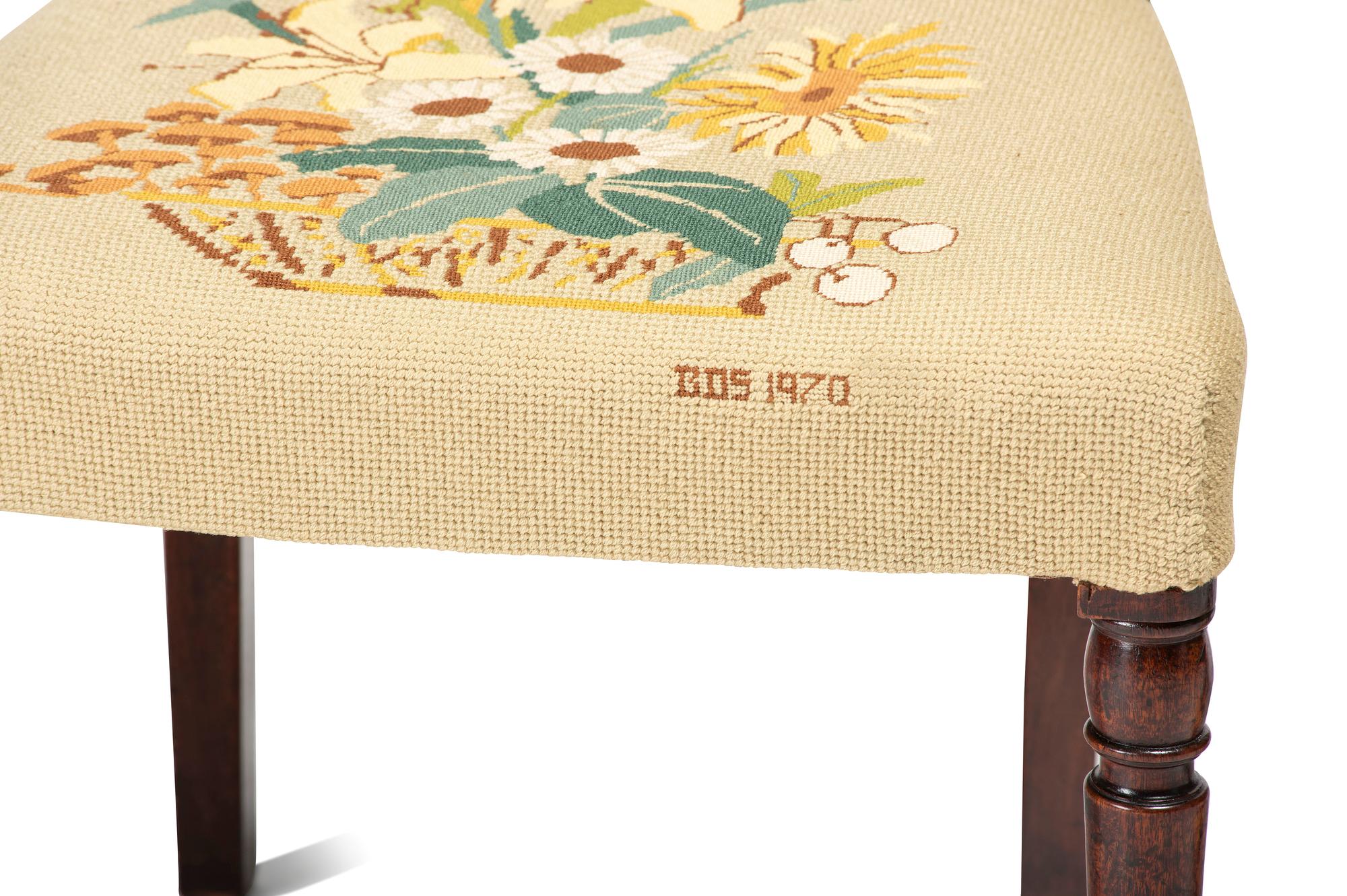 Six Regency Mahogany Side Chairs