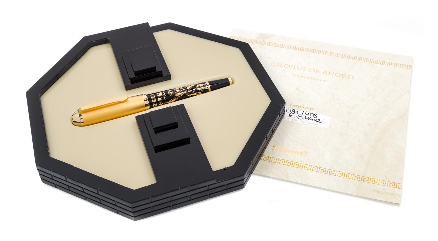 A Pelikan Colossus of Rhodes Limited Edition Fountain Pen
