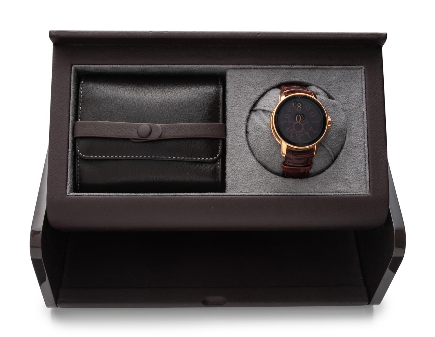 DEWITT, 18K ROSE GOLD 'ACADEMIA MATHEMATICAL' WATCH