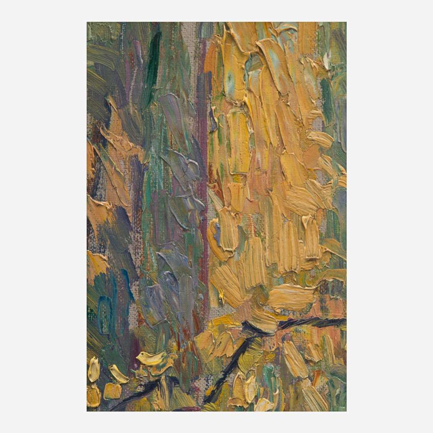 John Fulton Folinsbee (American, 1892–1972) Golden Afternoon (A Triptych)