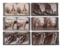 [EARLY PHOTOGRAPHY]. A large collection of approx. 400 stereoviews and 3 stereoviewers.