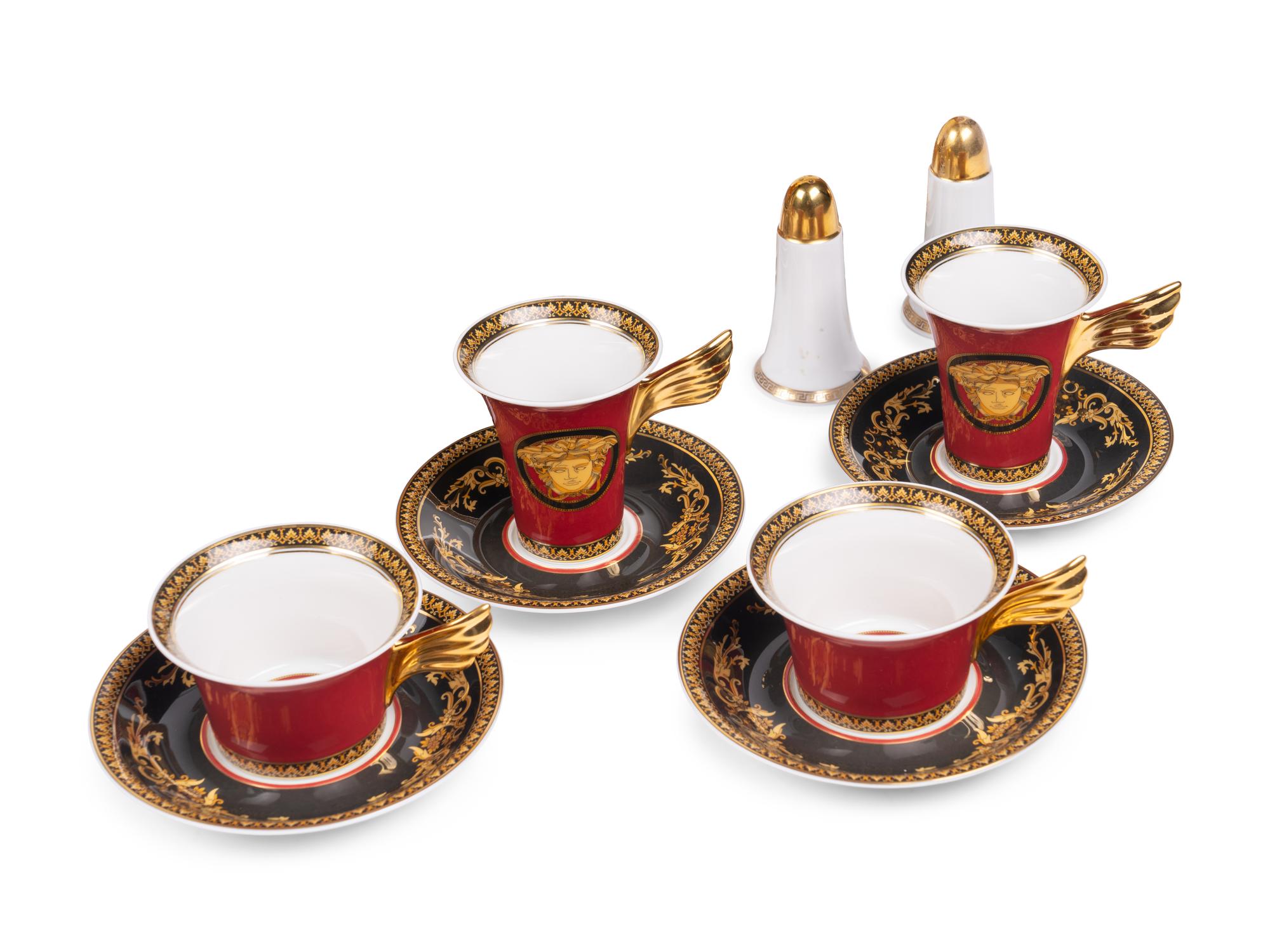 A Versace Medusa Porcelain Diner Service