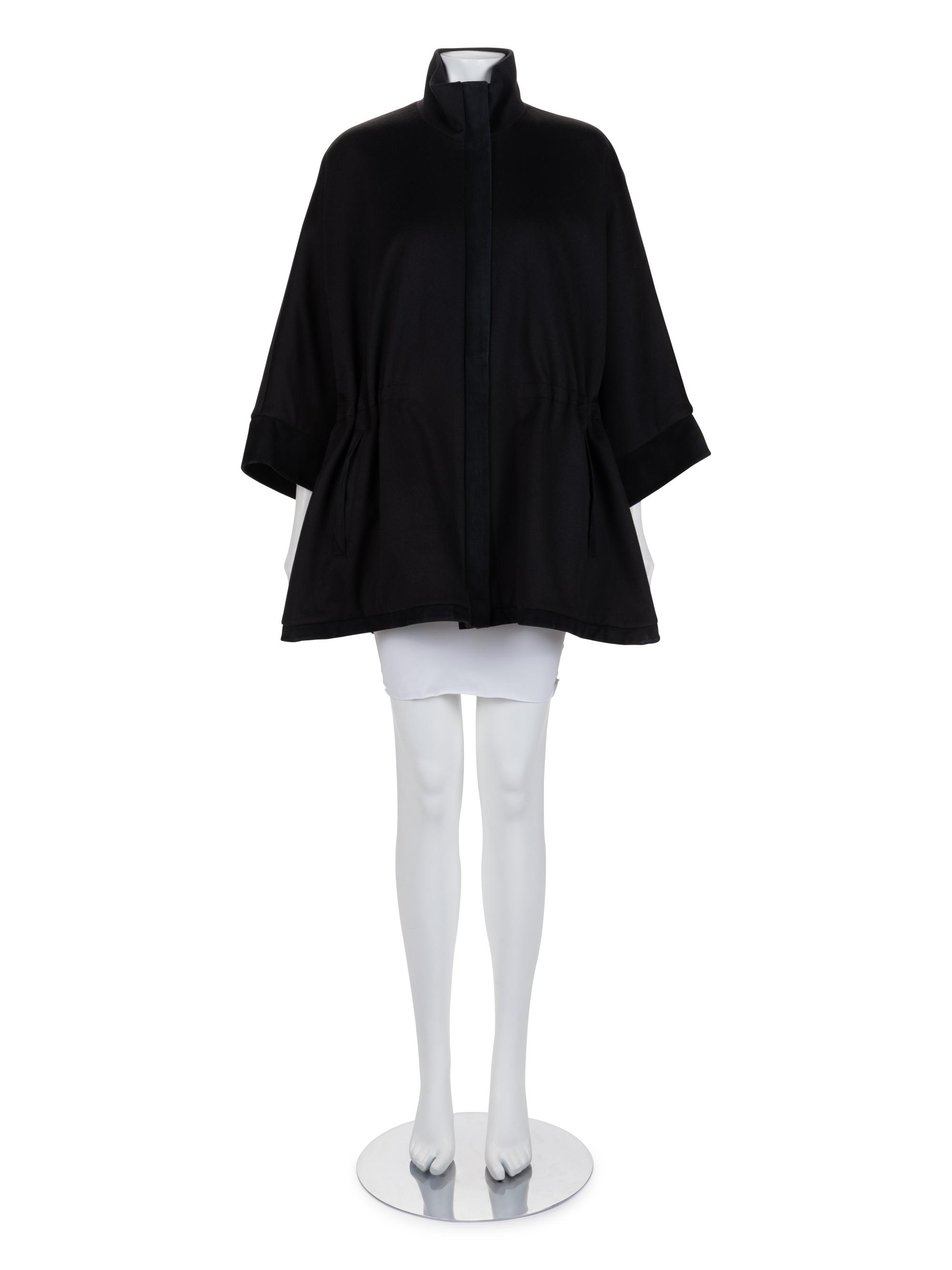 Loro Piana Cashmere and Suede Poncho