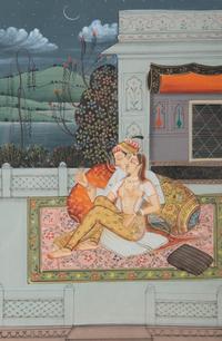 A Group of Four Indian Court Paintings — 20TH CENTURY