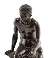 A Grand Tour Bronze Figure After the Antique