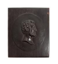 An American Bronze Plaque Height 7 x width 6 inches.