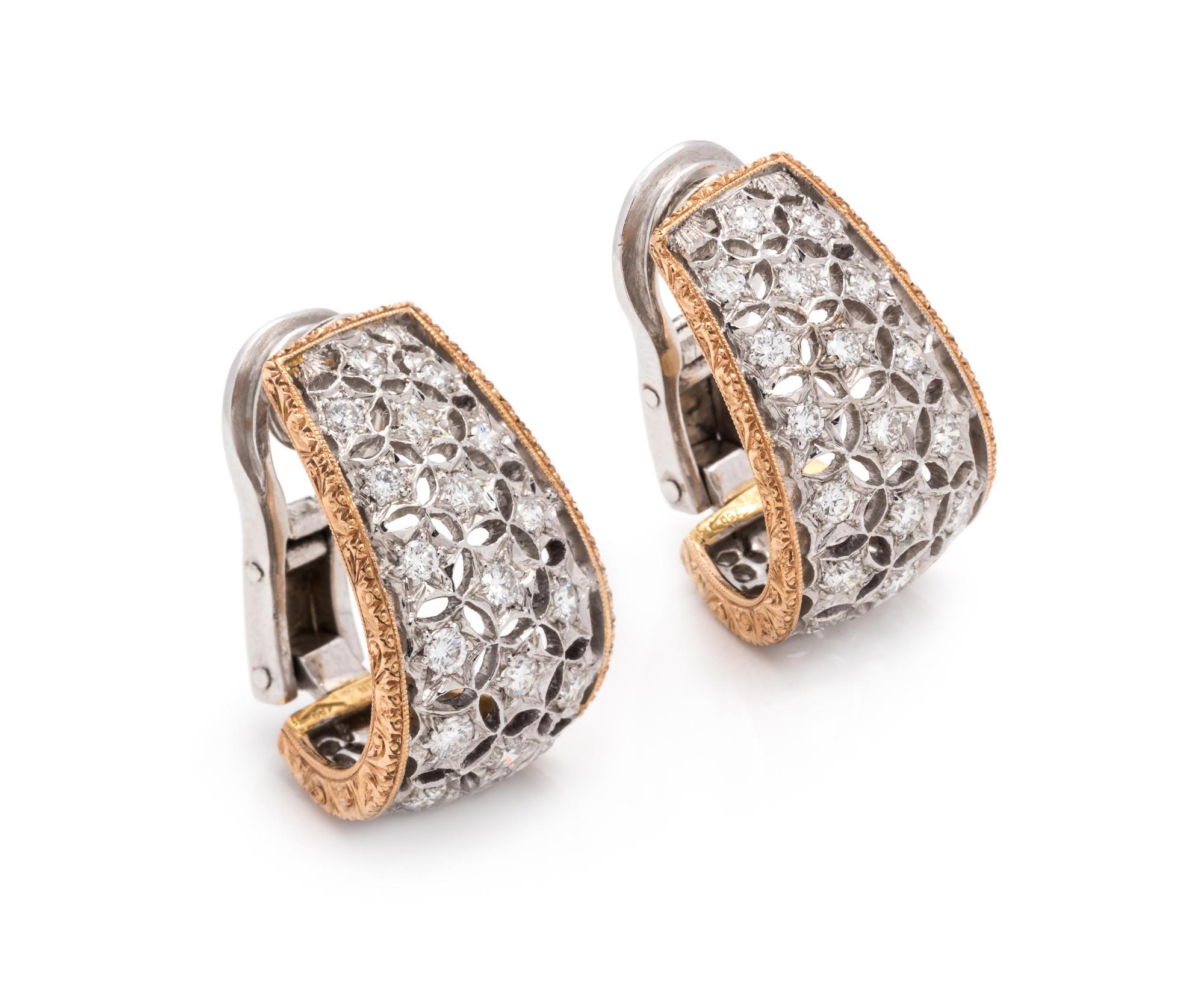 DIAMOND EARCLIPS