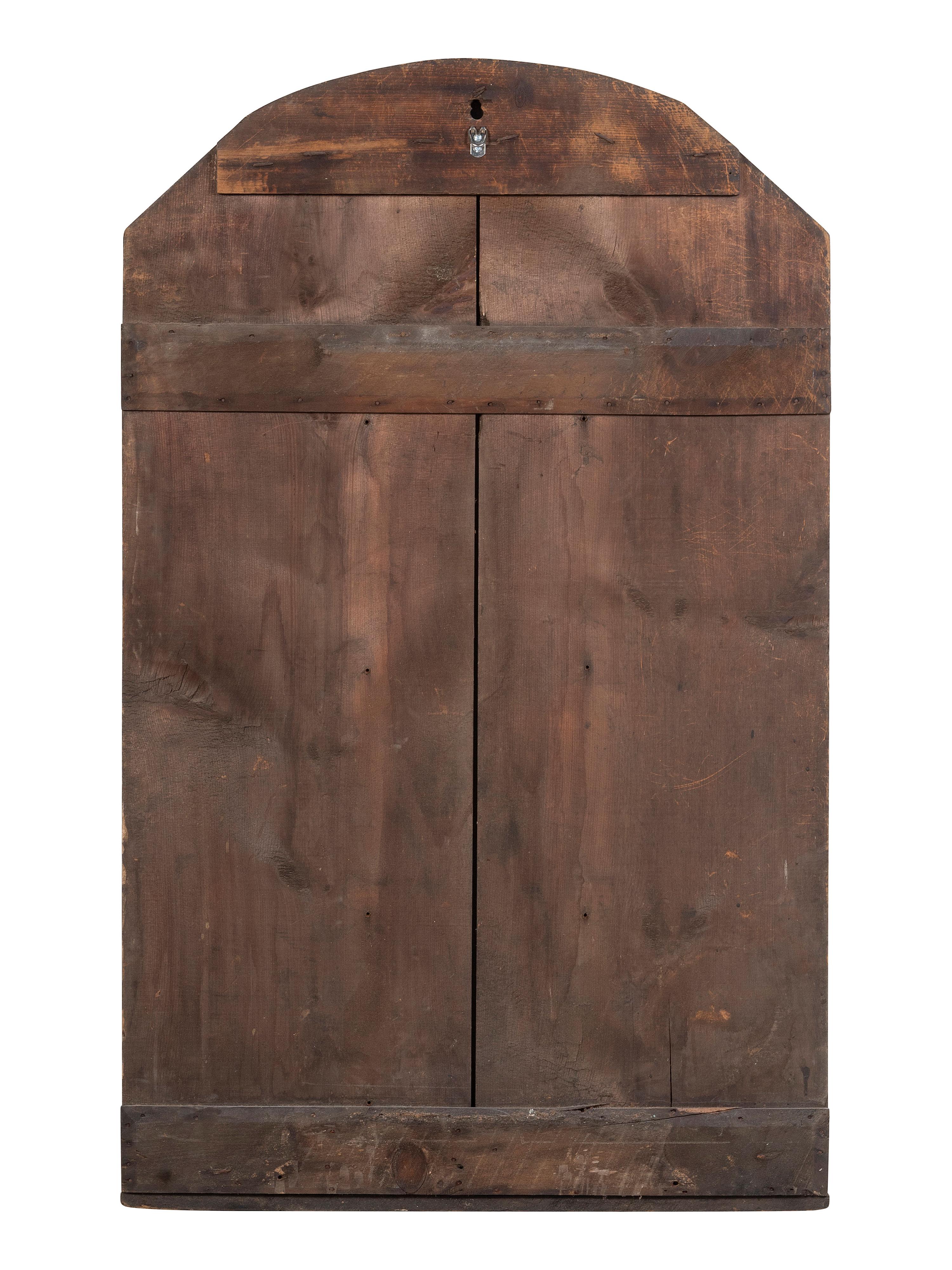A Painted Wood Trade Sign for John W.S. Pierson's Tin Shop