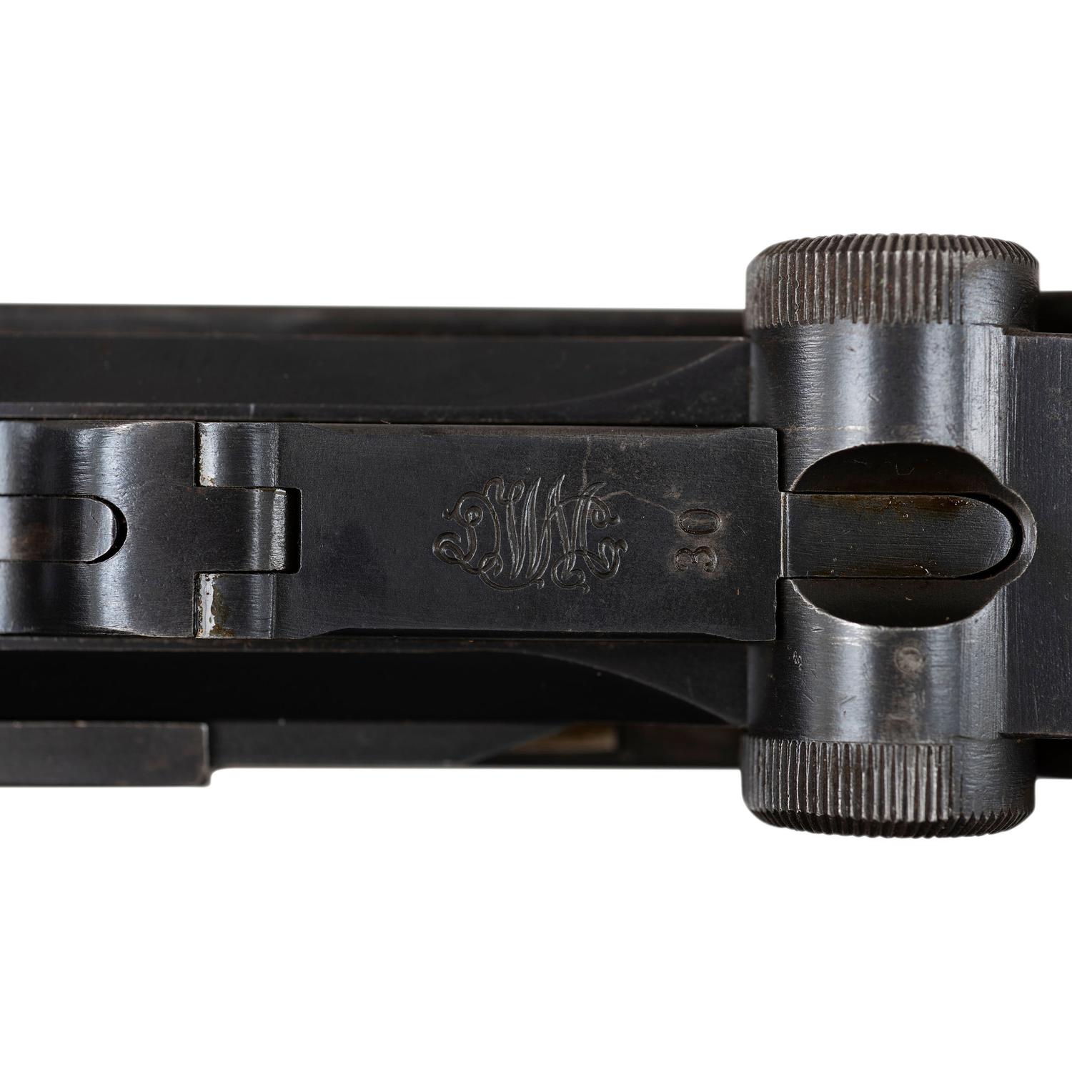 ** DWM 1917 P.08 Luger in Holster with Matching Extra Magazine