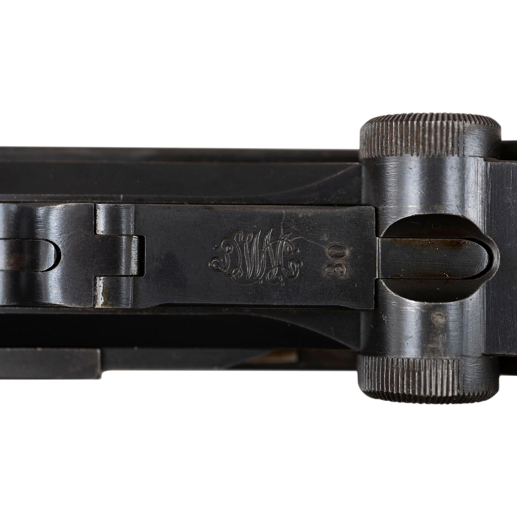 ** DWM 1917 P.08 Luger in Holster with Matching Extra Magazine
