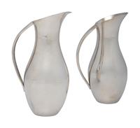 A Pair of Mexican Silver Pitchers