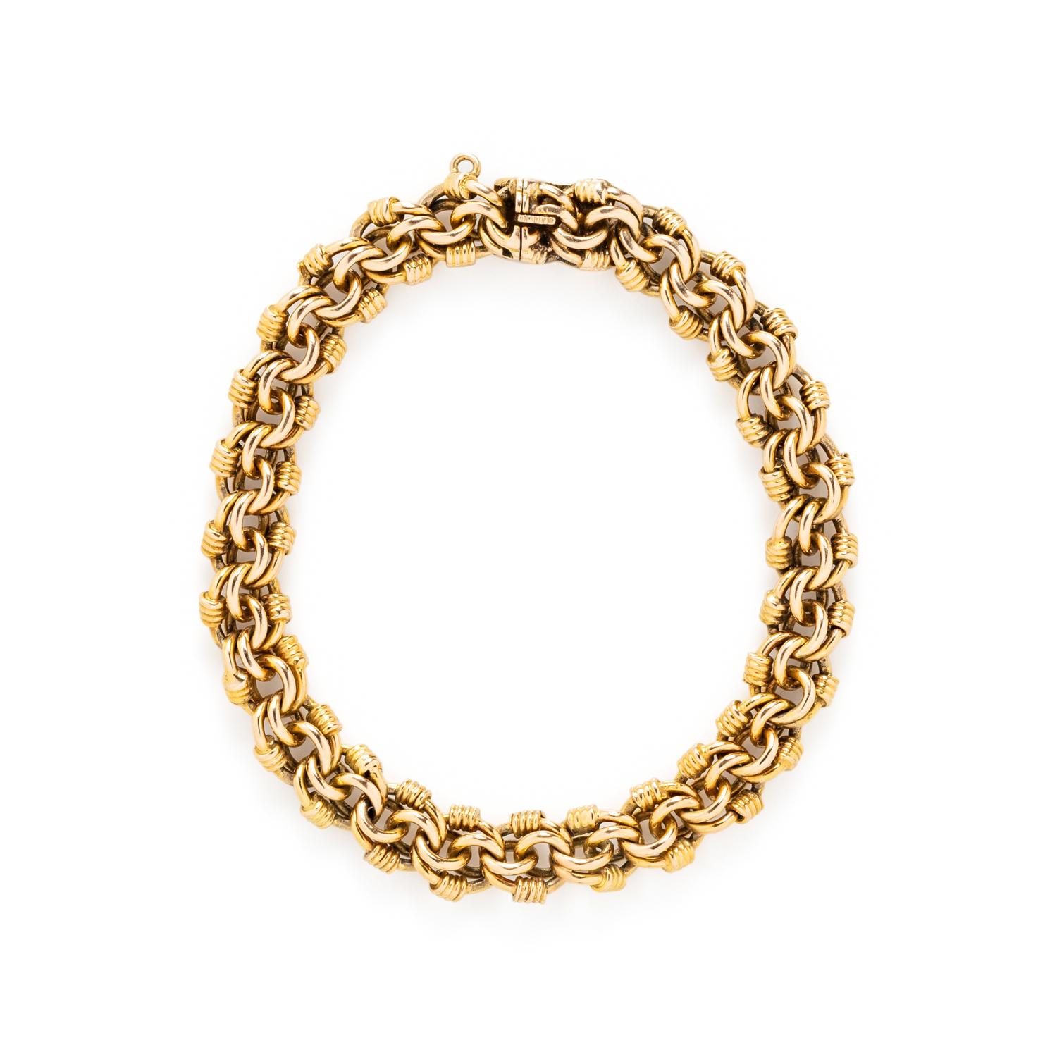 YELLOW GOLD BRACELET