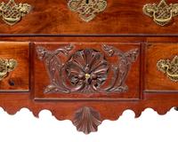 A Chippendale Carved Walnut Dressing Table