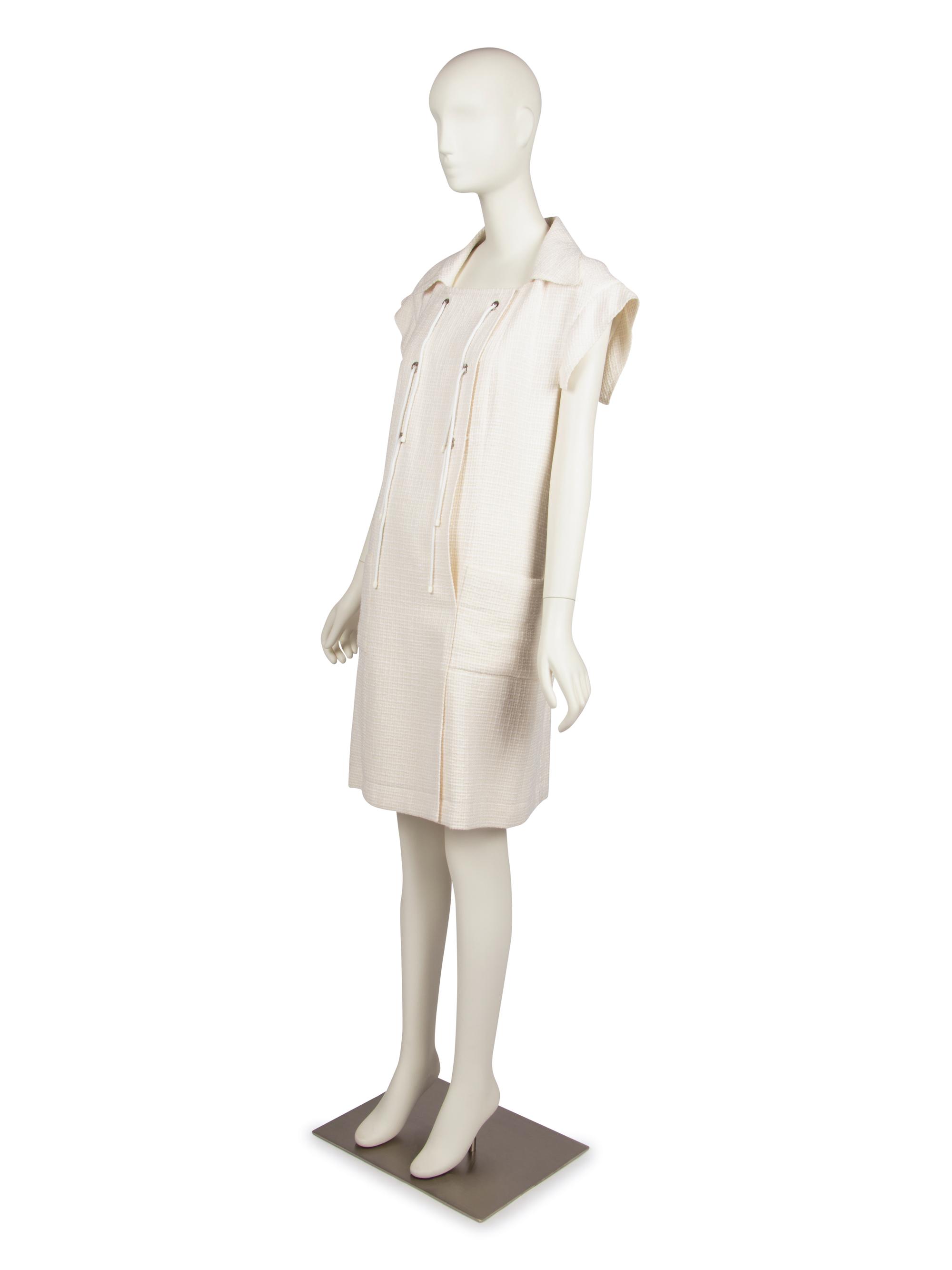 Chanel White Dress, Cruise 2007