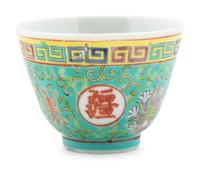 A Chinese Rose Medallion Tea Service