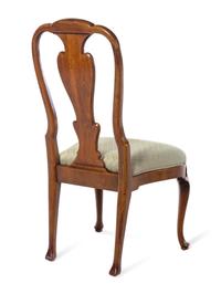 A Set of Six George I Style Walnut Dining Chairs