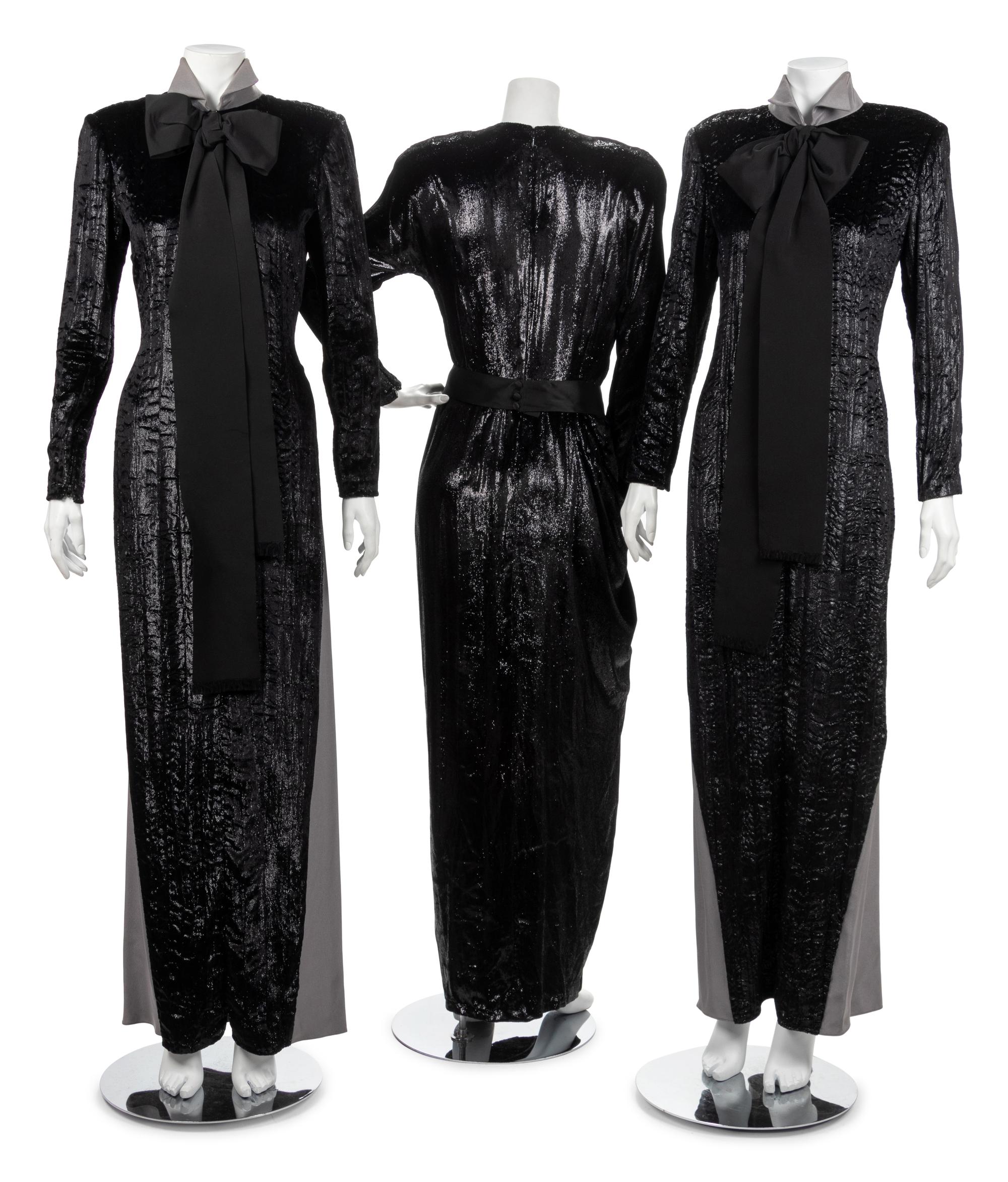 Three Geoffrey Beene Dresses, Fall 1989