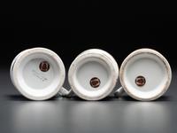 Three Livestock Related Porcelain Occupational Shaving Mugs