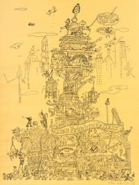 The City of Chicago, Allan Frumkin Exhibition Poster , 1967-68