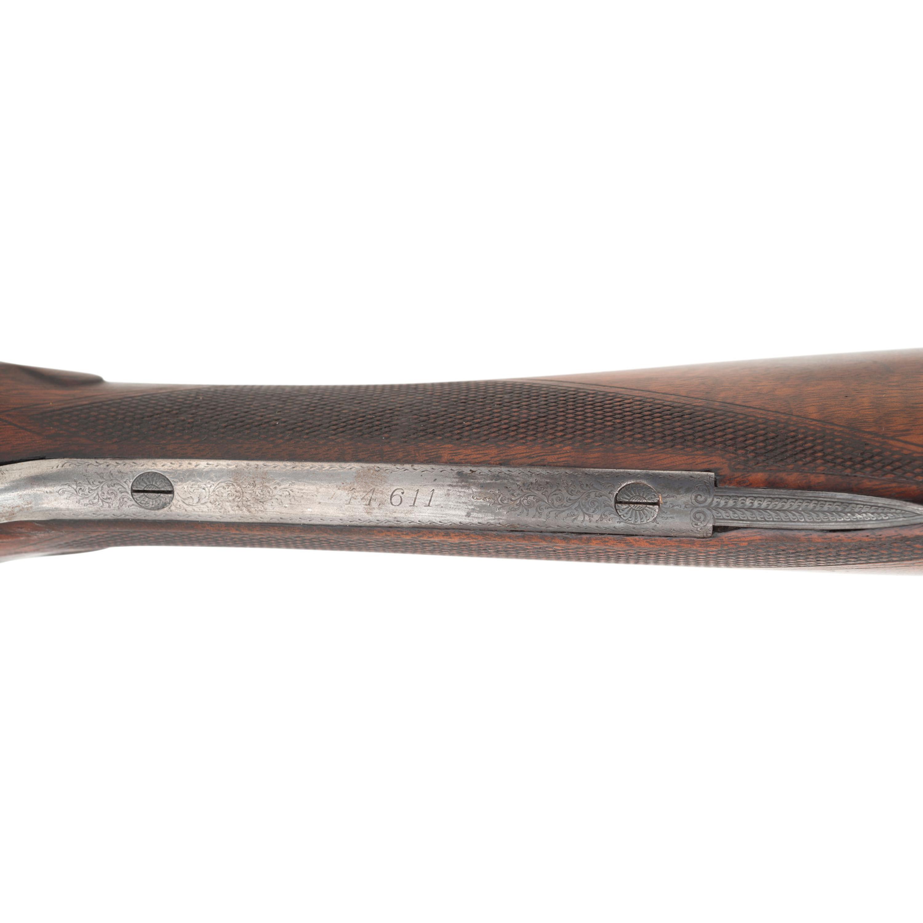 Antique James Purdey & Son Best Quality Game Gun SxS 12ga. with Matching Travel Case