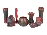 A Group of Van Briggle Pottery