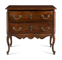 A Louis XV Provincial Fruitwood Commode
