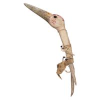 Southern Plains Carved Antler Dance Wand