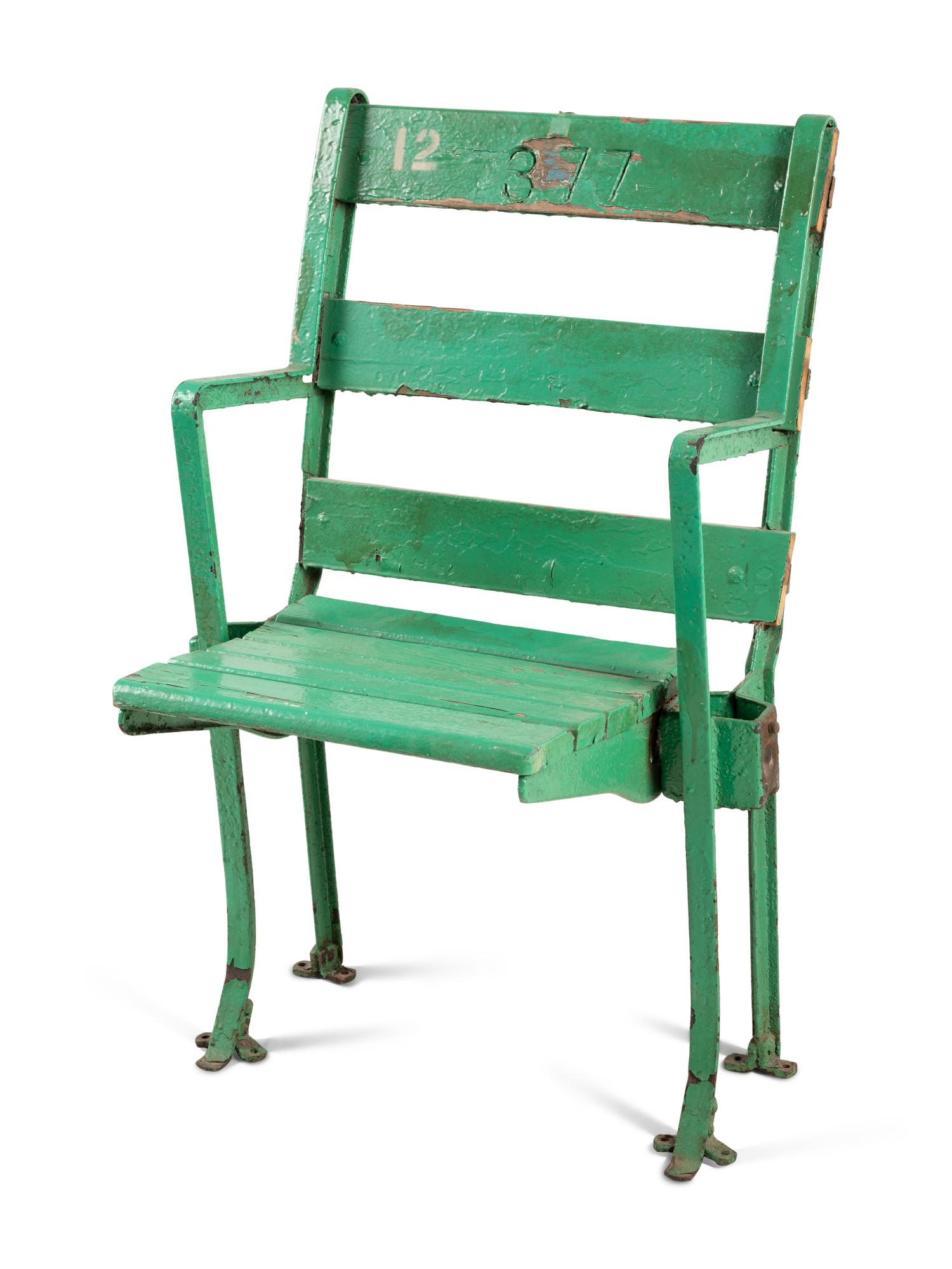 An Original Vintage Old Comiskey Park Seat Chair
