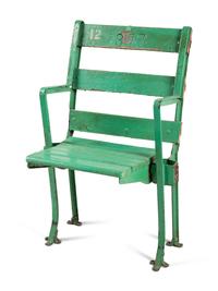 An Original Vintage Old Comiskey Park Seat Chair