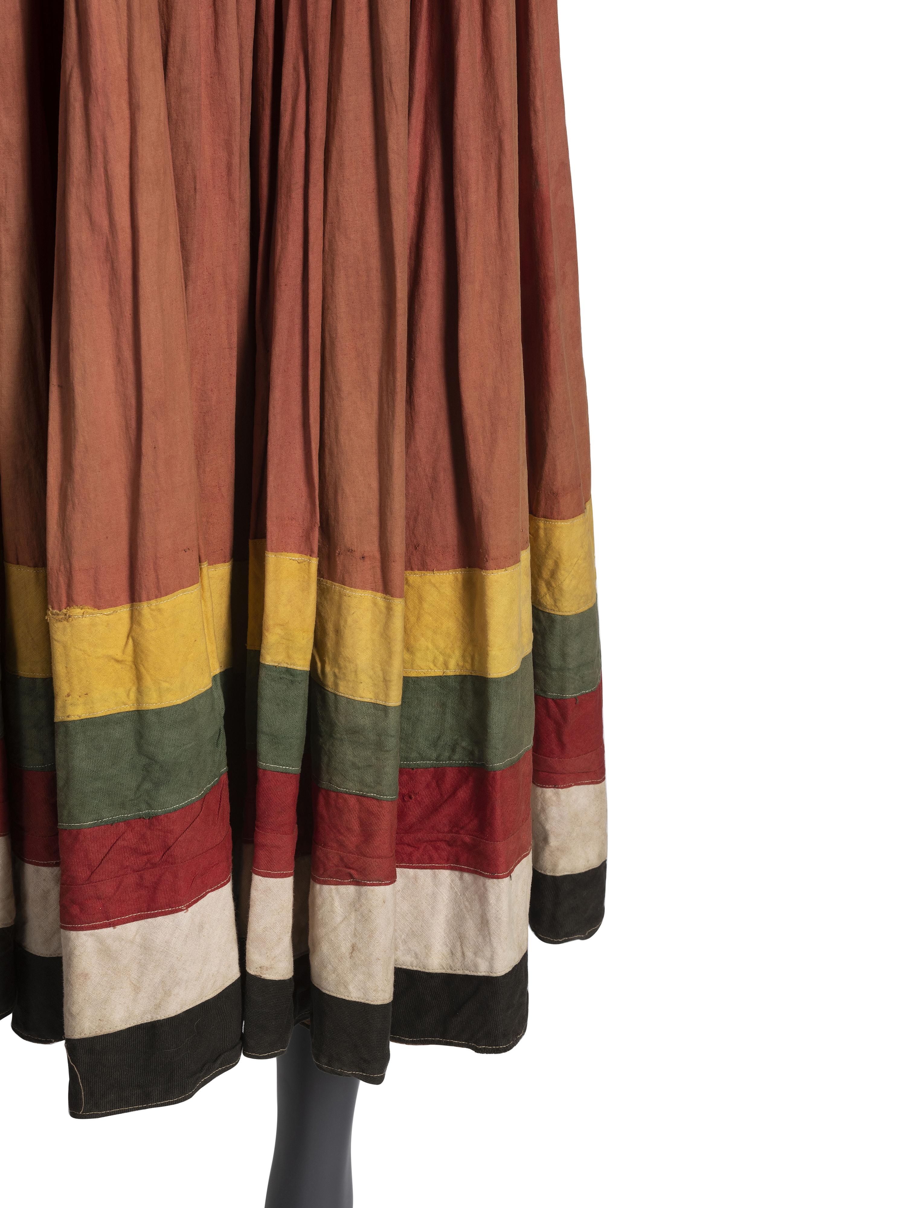 Seminole Woman's Patchwork Skirt