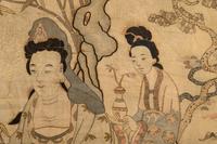 A Kesi Woven Silk 'Guanyin' Panel