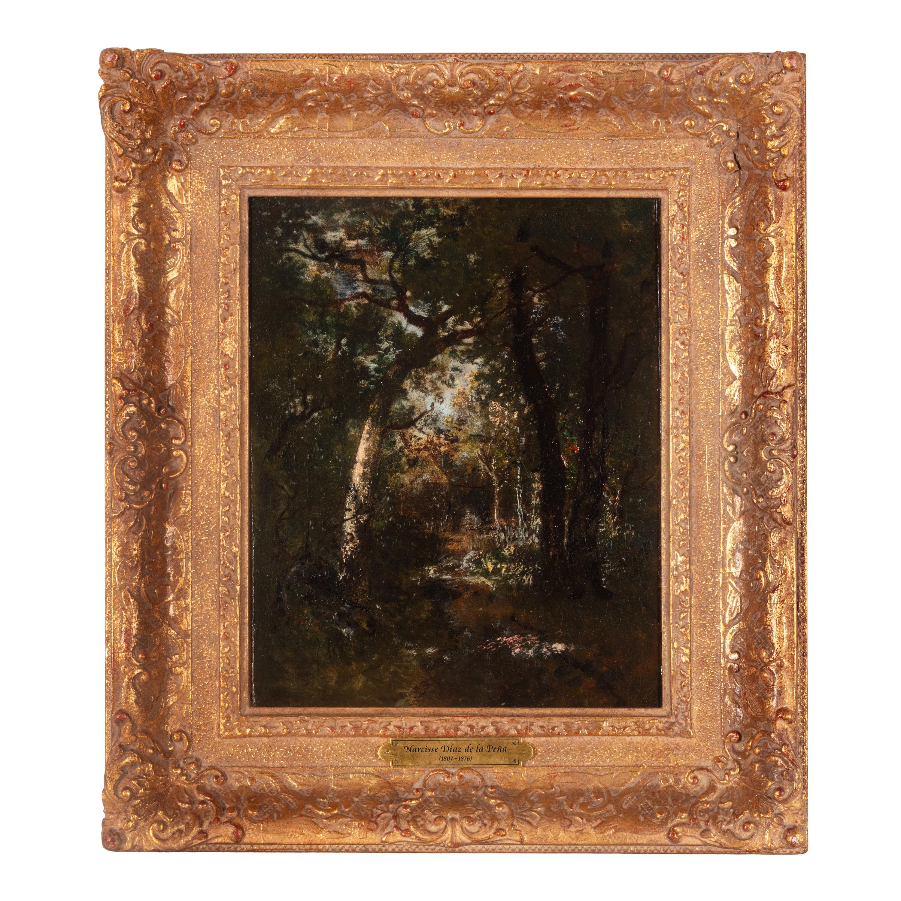 Narcisse Virgile Diaz de la Peña (French, 1808–1876) — Sous-bois , 1873